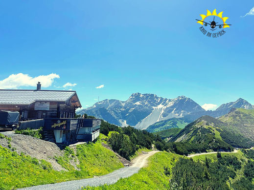 Bergstation Sareis in Malbun Liechtenstein.