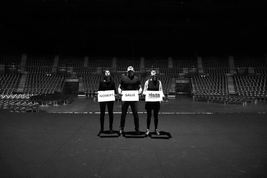 Shooting équipe Zénith de Nantes - A l'unisson. Décembre 2020. ©Clémence Rougetet