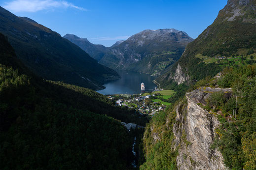 Geiranger fjord, Alpes scandinaves