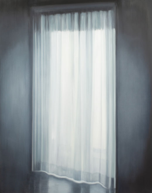 Curtain 230x180cm oil on canvas 2023