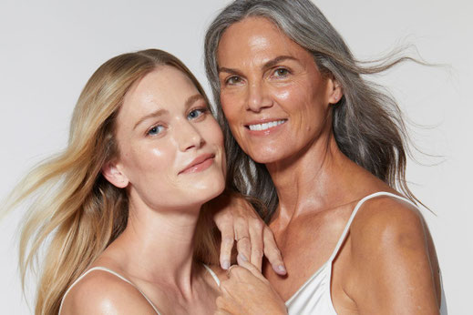 Frisch gereinigte Haut nach einer HydraFacial Behandlung
