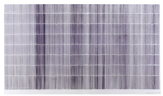 "Notation", Graphit auf Papier, 93 x 150 cm, 2000