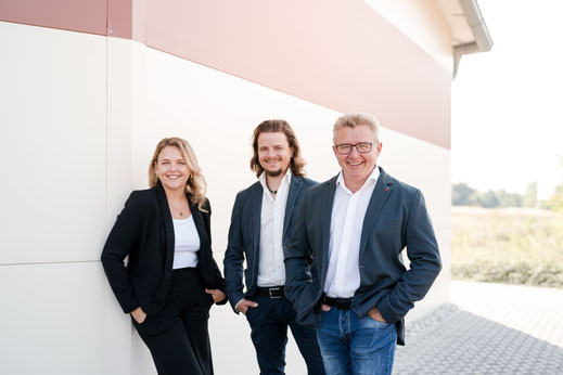 Melanie Spannrad, Benedikt Spannrad und Helmut Spannrad