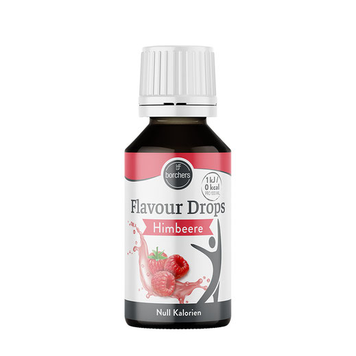 borchers Flavour Drops Himbeere 30 ml in Dosierflasche