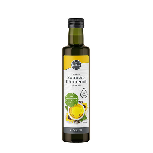 borchers Sonnenblumenöl 500 ml Glasflasche