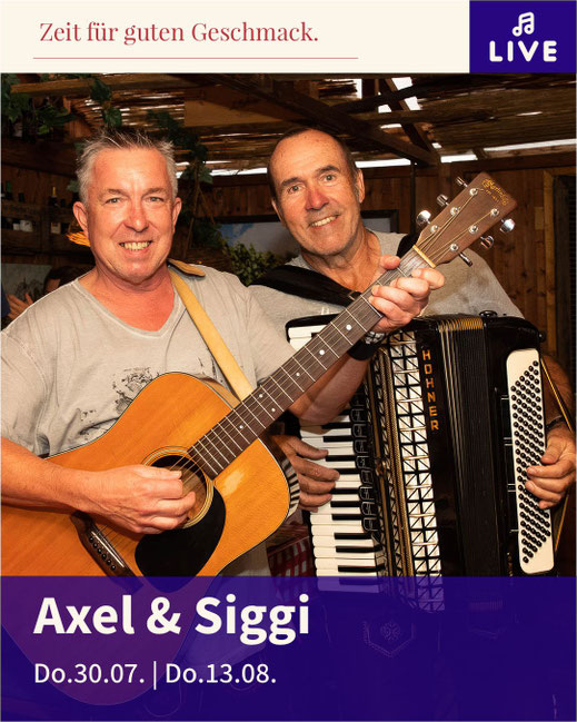 Axel & Siggi live auf dem 37. Kirchheimer Weindorf 2026