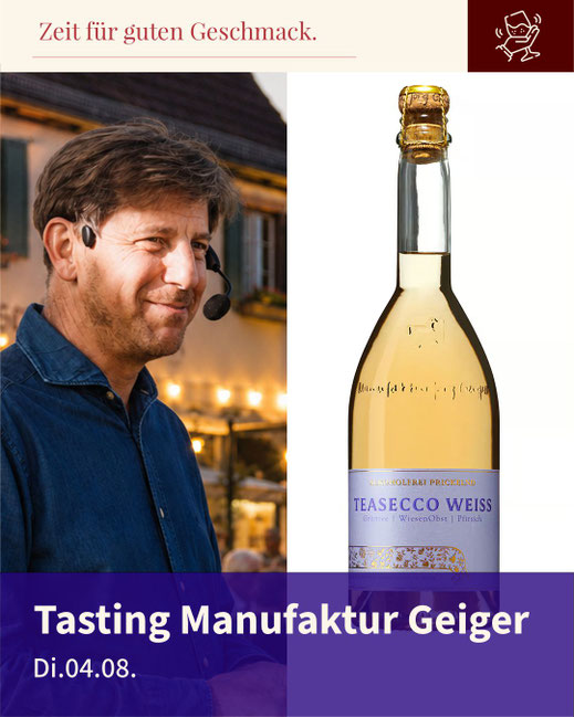 Tastings auf dem Kirchheimer Weindorf: Manufaktur Geiger - Alkoholfreie Weine