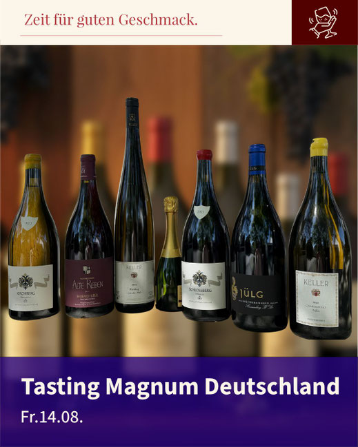Tastings auf dem Kirchheimer Weindorf: Magnum Wein Tasting mit Robert Ruthenberg