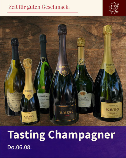 Tastings auf dem Kirchheimer Weindorf: Magnum Champagner Tasting mit Robert Ruthenberg