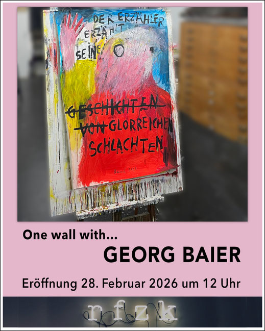 Vernissage Galerie rfzk Nürnberg 31. Oktober 2025 Michael Jampolski Malerei