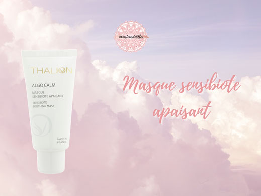 masque sensibiote apaisant visage algocalm thalion 1001astucesdefilles institut de beaute lannemezan
