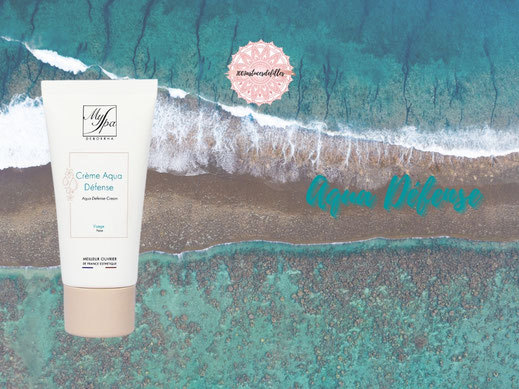 aqua defense creme hydratante visage myspa deborrha 1001astucesdefilles institut de beaute lannemezan