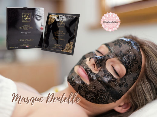 masque dentelle noire cure de 4 semaines myspa deborrha 1001astucesdefilles institut de beaute lannemezan