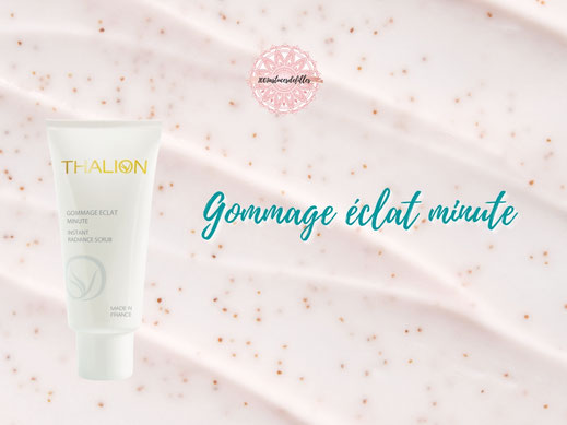 gommage eclat minute exfoliant visage thalion 1001astucesdefilles institut de beaute lannemezan