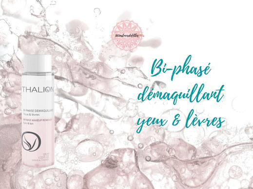 bi phase demaquillant yeux et levres visage thalion 1001astucesdefilles institut de beaute lannemezan