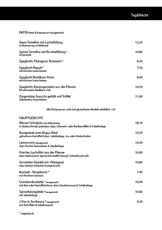 Warme Speisen+Salate - Schwarzes Café Berlin Warme Speisen+Salate - Schwarzes Café Berlin