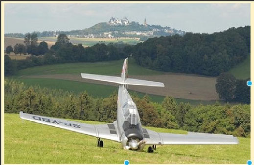 Bild: Wünschendorf Erzgebirge Chronik Notlandung 2011 