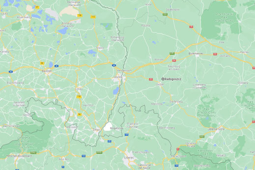  Bild: Wünschendorf Radogoszcz Polen Karte