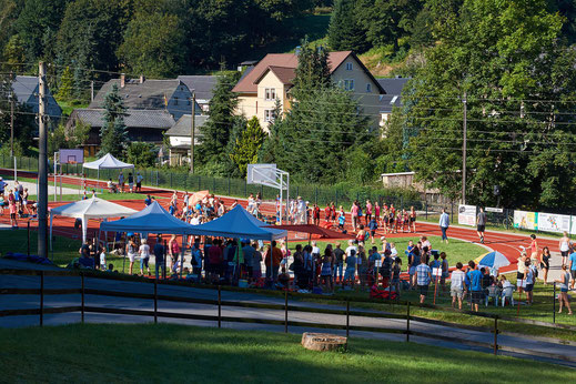 Gut besucht war unser Sportfest auch 2017.