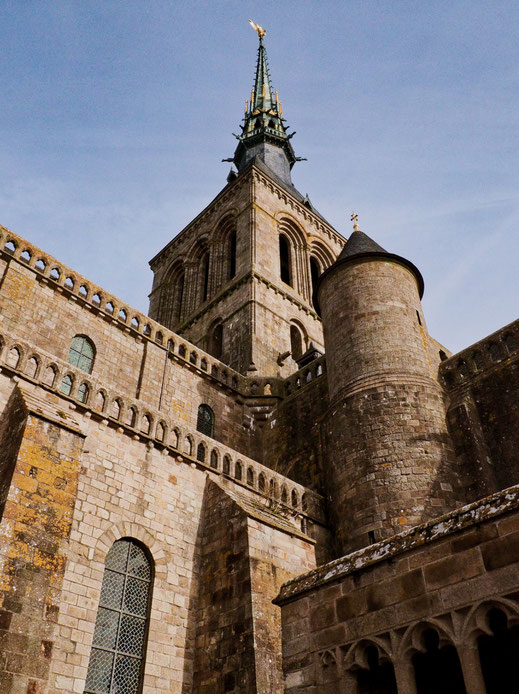 Abbey, Abbaye, Mont-Saint-Michel, Baie du Mont-Saint-Michel