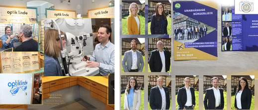 https://markus1.de, Markus Metzger, Fotograf im Rems-Murr-Kreis, für Porträts, Businessfotografie, Businessfotos und Werbefotos, hier: Businessfotos vom Optikerladen & Wahlkampfporträts im Prospekt zu sehen 