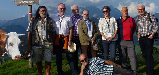 JURY - DANIEL CARACCI FRA, WIM AERTGEERTS BEL, WOLFGANG ALLIN AUT, REINHARDT STEININGER AUT, GRETA VARTS EST, LADISLAV FRANTIŠ CZE, BERNHARD LINDNER DEU & Coordinator Rolf Leuenberger CHE  