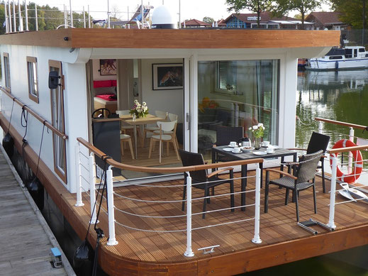 Hausboot mieten deutschlandweit