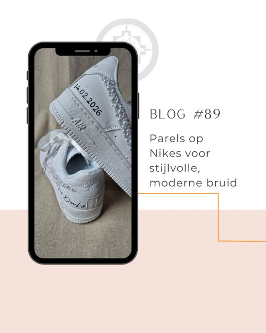 sneakers met parels aim your wedding