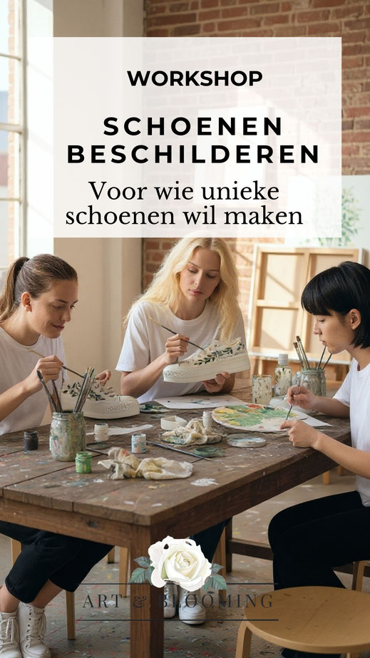 sneaker beschilderen workshop bachelorette