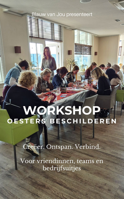 oesters beschilderen workshop bachelorette