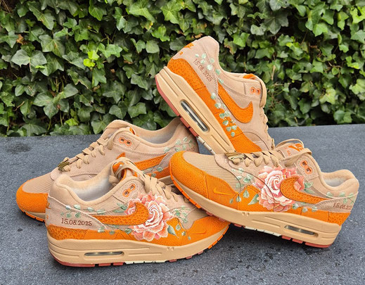 sneakers voor bruid en bruidegom maatwerk