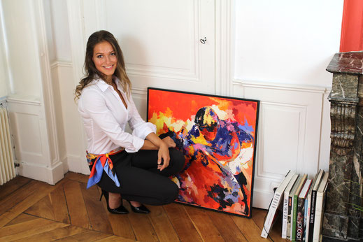 foulard fanfaron carre de soie made in france victoire julie d'aragon