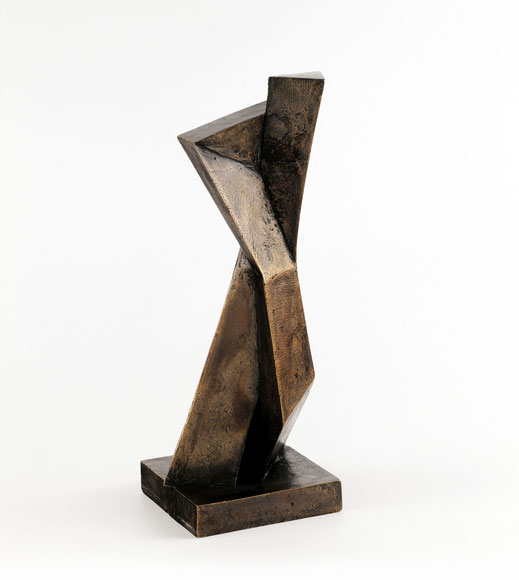 Skulptur: Oskar Höfinger, "Harmonische Bewegung", 2011, 40 cm, galerie artziwna, Wien