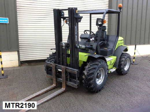All terrain forklift hire in Kent and Sussex