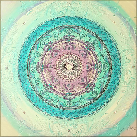 Mandala Der Tanz der Elfe