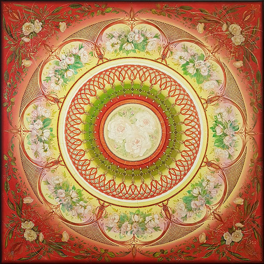 Mandala Mein Rosengarten