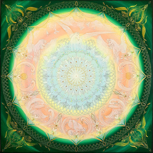 Mandala Pegasus - oder wenn die Seele ruft