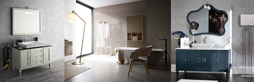 Papiers peints modernes, dernière tendance pour finaliser la décoration de votre salle de bain personnalisée, disponible chez Pitois à Orléans