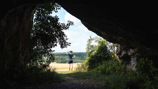 Ries-Panoramaweg; Wandern; Nördlinger Ries; Meteoritenkrater; Ofnethöhle