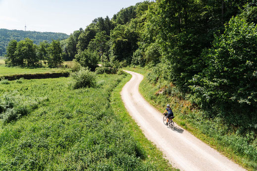 Deutschland; Baden-Württemberg; Radfahren; Tourenplanung; Schwäbische Alb; Bikepacking