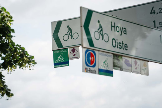 Weser-Radweg; Nordsee; Tourenplanung, Flussradweg