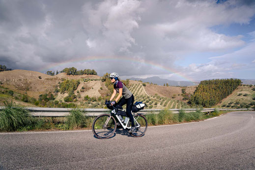 Italien; Kalabrien; Ciclovia Parchi; Radfahren; Tourenplanung; Graveln; Bikepacking