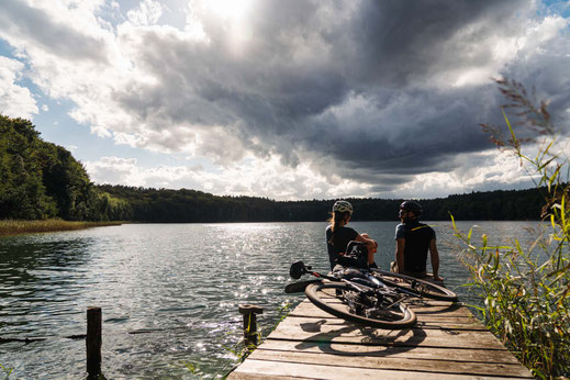 Deutschland; Mecklenburg-Vorpommern; Tourenplanung, Fahrradtour, Graveln