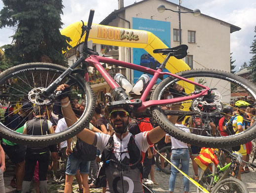 Joel Bernades, FINISHER de l'Iron bike del 2018