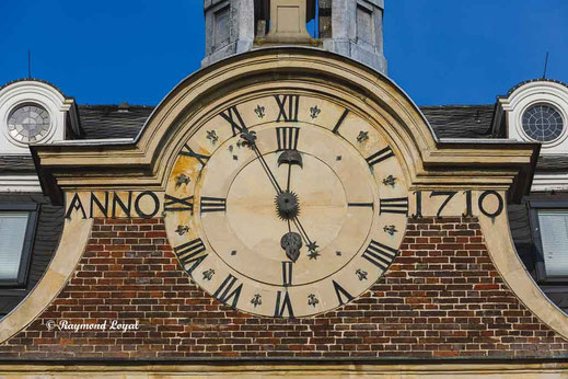 nordkirchen palace chapel wing clock