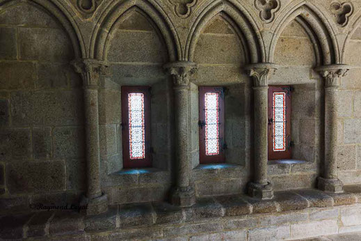 mont saint-michel cloister