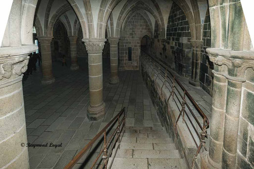 inside mont saint-michel