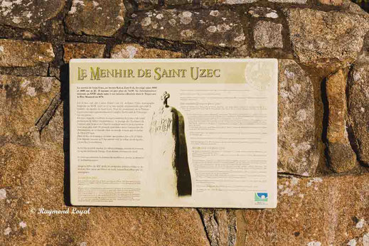 menhir saint uzec france