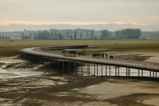 verbindungsbrücke mont saint-michel