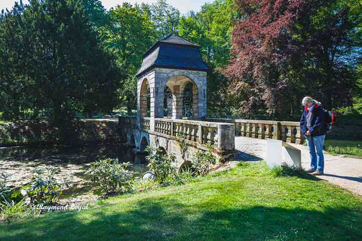 castle dyck baroque bridge